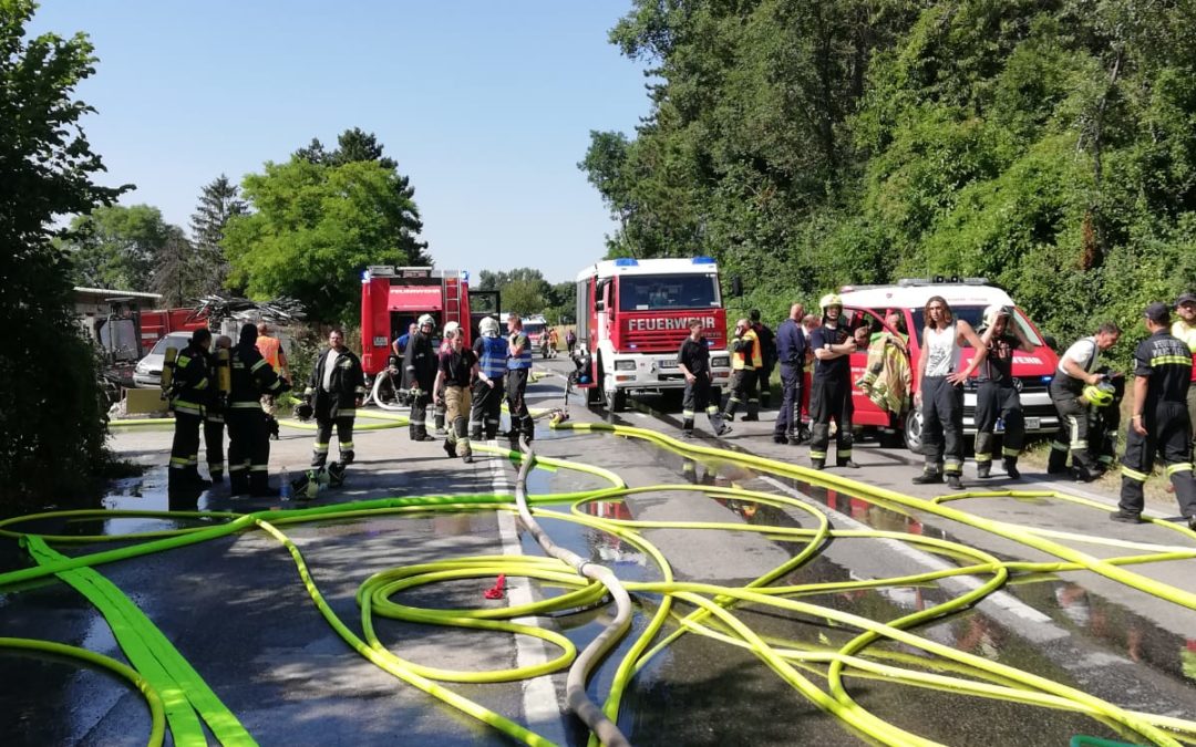 Containerbrand B3 Enzersdorf